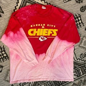 Kansas City Chiefs bleached shirt